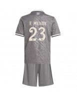 Real Madrid Ferland Mendy #23 Kolmaspaita Lasten 2024-25 Lyhythihainen (+ shortsit)